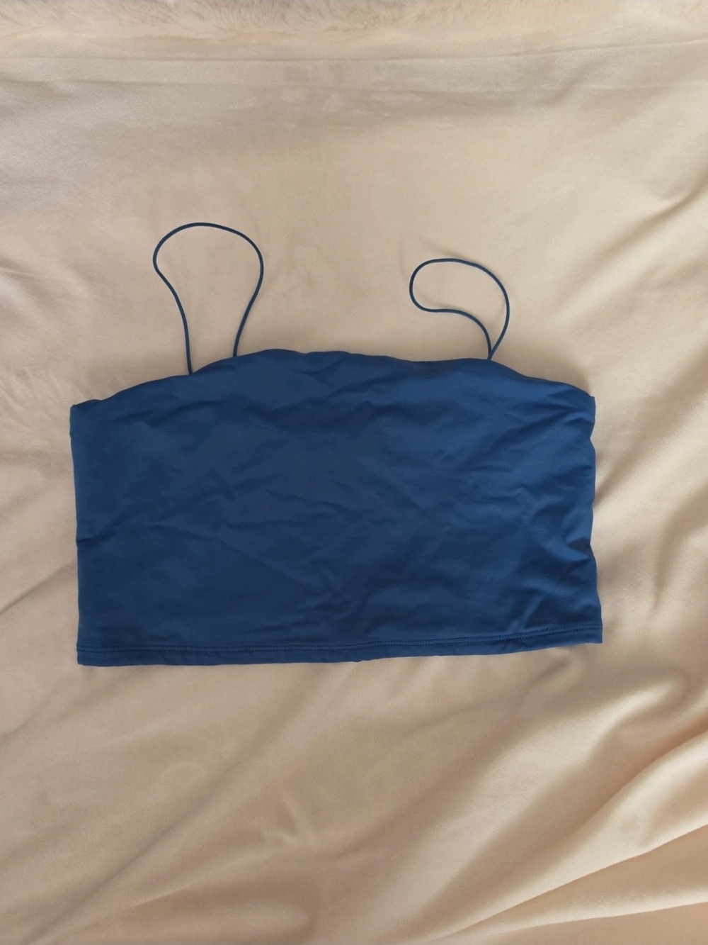 Garage Royal Blue Bandeau Tank